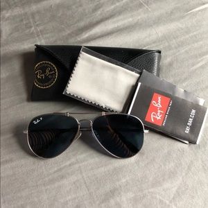 Ray ban titanium polarized